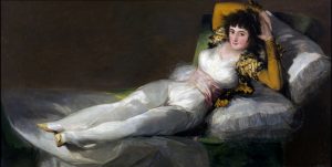 The Clothed Maja by Francisco de Goya, Aragon, Spain